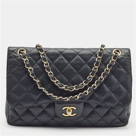 chanel double flap bag large|authentic Chanel double flap bag.